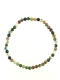 BRACCIALETTO IN PIETRA DURA -&nbsp;AGATA MOSS - ELASTIC