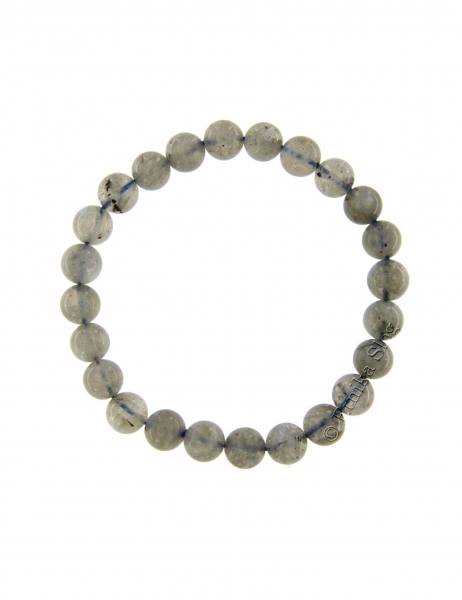 BRACCIALETTO IN PIETRA DURA ELASTICO, SFERE DIAMET