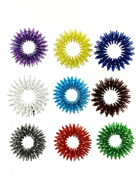 ANELLO A RICCIO PER MASSAGGIO DELLE DITA, PER RIDU