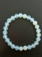 BRACCIALETTO OPALITE IN&nbsp;VETRO CON ELASTICO, SFERE