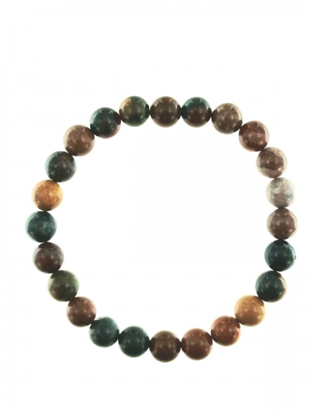 BRACCIALETTO DIASPRO OCEANO IN PIETRA DURA ELASTIC