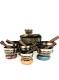 SET CAMPANE TIBETANE O SINGING BOWL IN LEGA DI 7 M