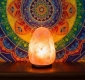 LAMPADA DI SALE ROSA HIMALAYANO GREZZA.COMPL