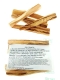 INCENSO NATURALE PALO SANTO, PALETTI DIMENSIONI CI