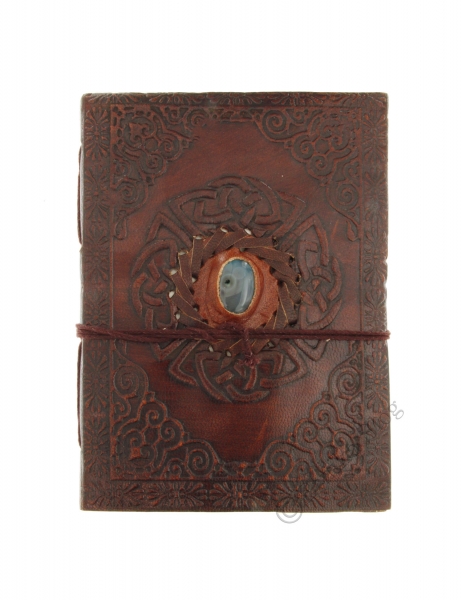 LIBRO LIBRETTO&nbsp;RILEGATO IN PELLE CON FOGLI CARTA N