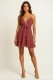 VESTITO&nbsp;CORTO IN COTONE INDIANO.SPALLINE STR