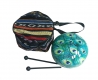 TAMBURO&nbsp; TONGUE DRUM IN METALLO, CON CUSTODIA I