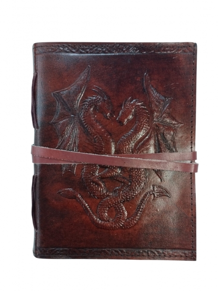 LIBRO LIBRETTO&nbsp;RILEGATO IN PELLE DI QUALITà CON FO