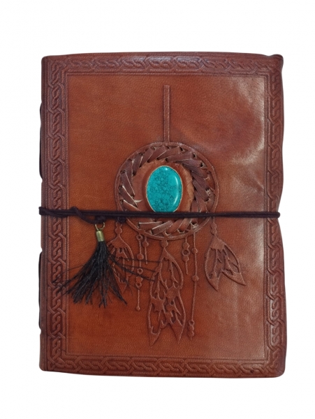 LIBRO LIBRETTO&nbsp;RILEGATO IN PELLE DI QUALITà CON FO