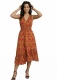 VESTITO&nbsp;LUNGO IN COTONE LEGGERO INDIANO.SPAL