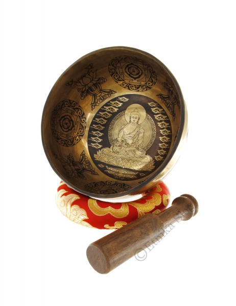 CAMPANA TIBETANA O SINGING BOWL IN LEGA DI SETTE M