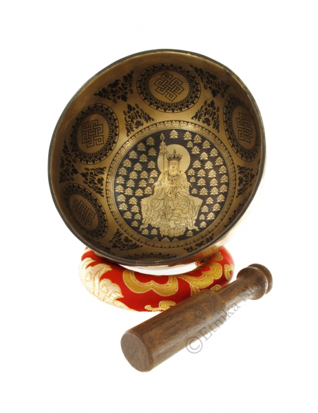 CAMPANA TIBETANA O SINGING BOWL IN LEGA DI SETTE M
