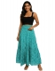 GONNA LUNGA&nbsp;IN COTONE LEGGERO INDIANO,CON FASCIA E