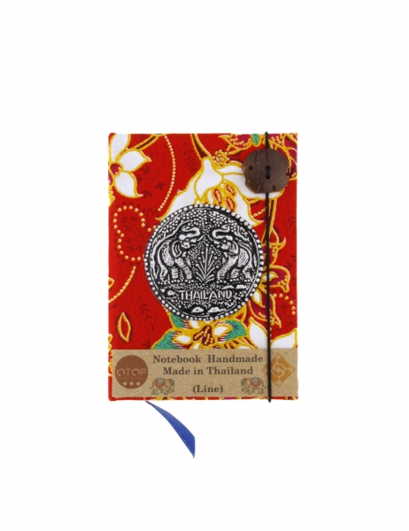 LIBRO LIBRETTO NOTEBOOK RILEGATO IN&nbsp;COTONE CON MED