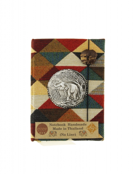 LIBRO LIBRETTO NOTEBOOK RILEGATO IN&nbsp;COTONE CON MED