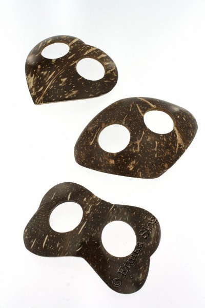 FERMA PAREO IN COCCO, FORME ASSORTITE MISURE CIRCA