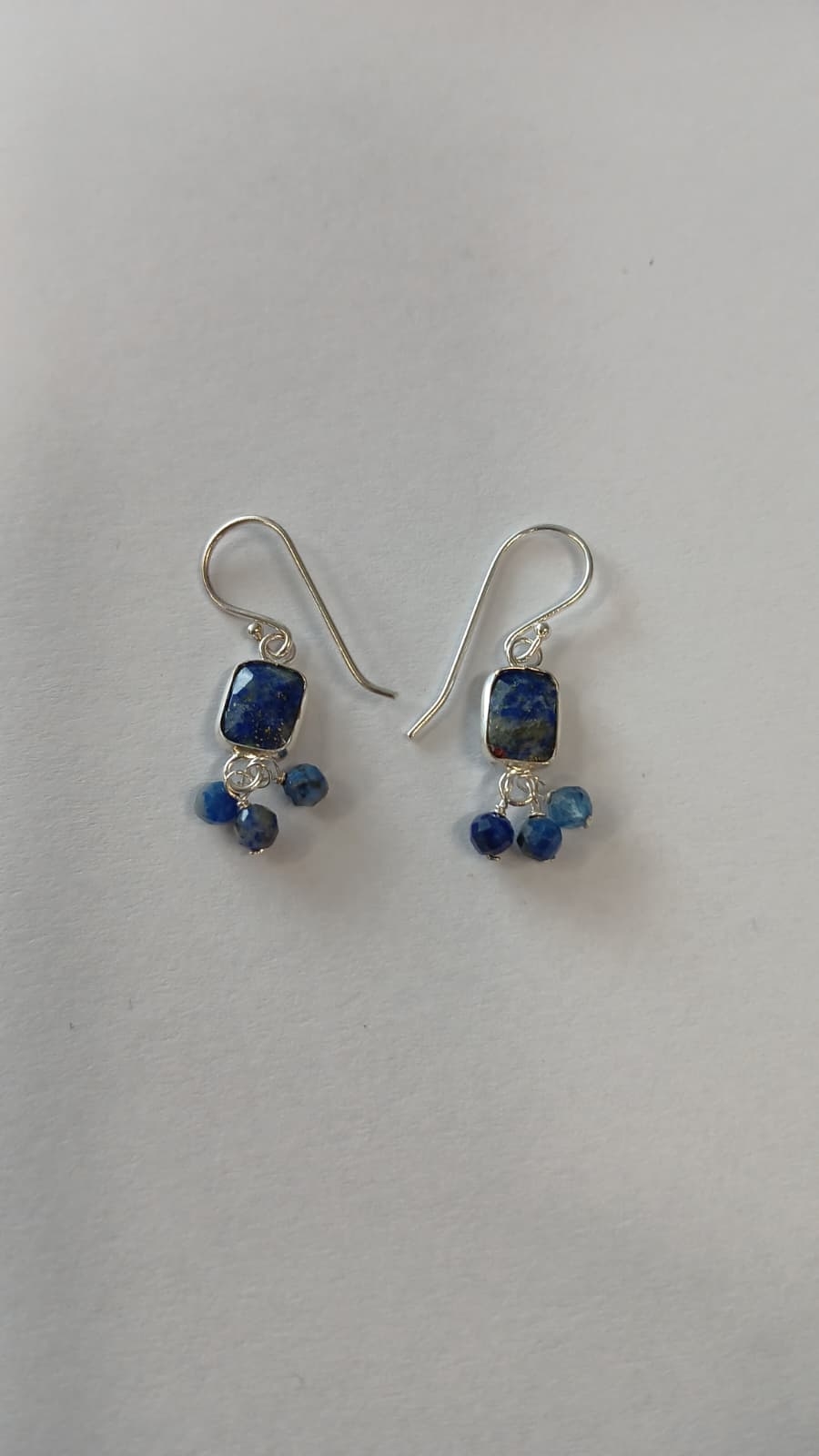 ORECCHINI IN ARGENTO E PIETRA DURA - LAPIS ORECCHINI IN ARGENTO E PIETRA DURA - LAPIS