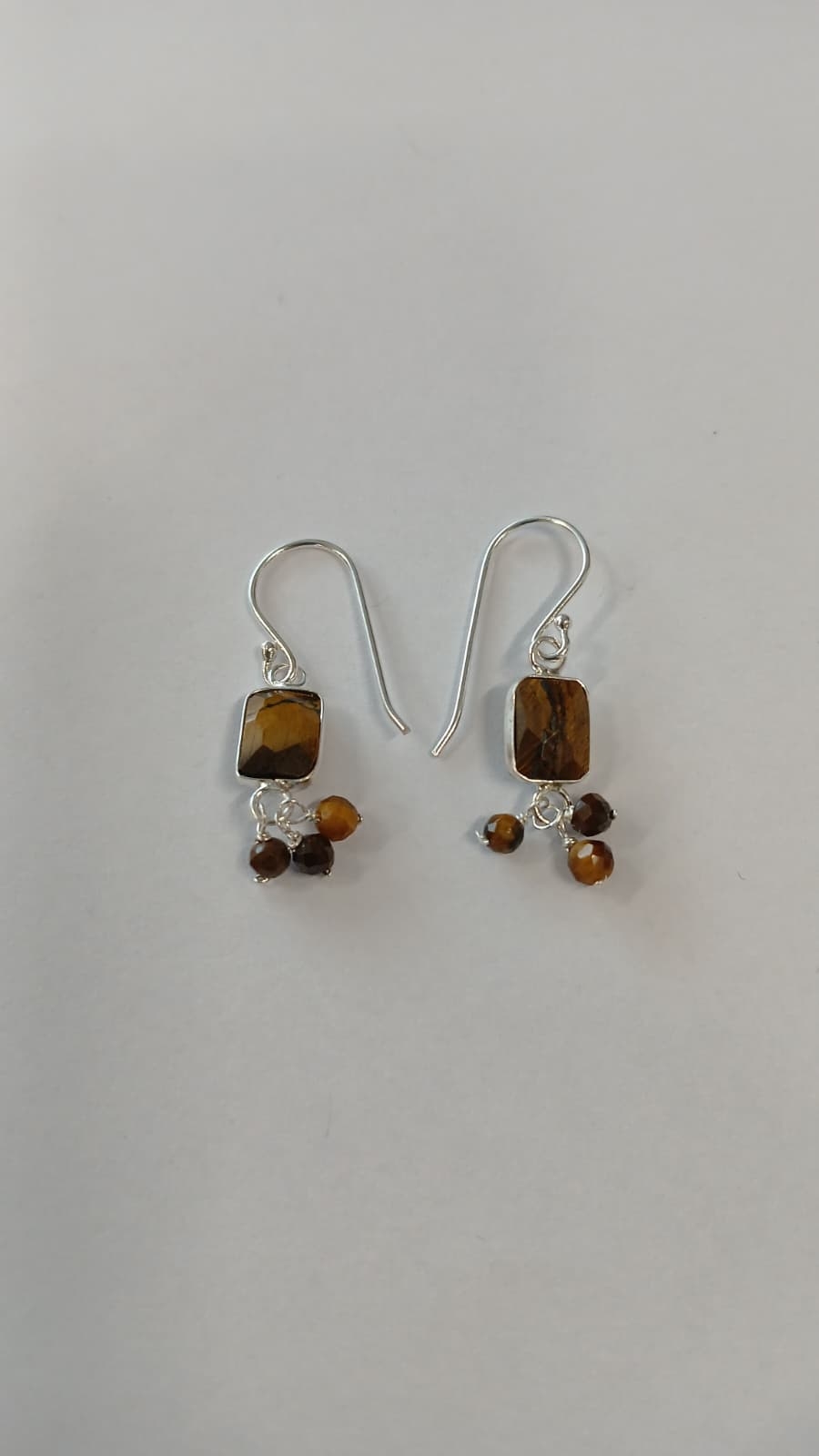 ORECCHINI IN ARGENTO E PIETRA DURA - OCCHI ORECCHINI IN ARGENTO E PIETRA DURA - OCCHI