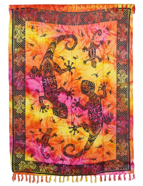 PAREO SARONG IN VISCOSA, CM 120X160.&nbsp;CHIUSURA NODO