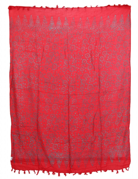 PAREO SARONG IN VISCOSA, CM 120X160.&nbsp;CHIUSURA NODO