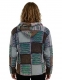 FELPA DA UOMO IN COTONE PATCHWORK STONEWASH E OVER
