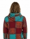 FELPA DA UOMO IN COTONE PATCHWORK STONEWASH E OVER