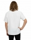 CAMICIA&nbsp;IN 100% COTONE BIANCO , MANICA CORTA , CON