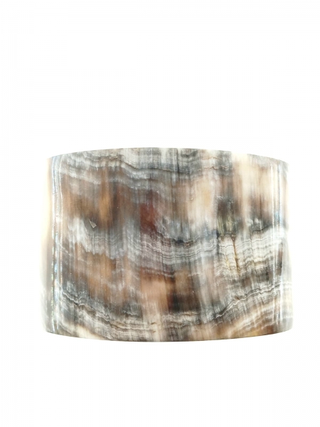 BRACCIALETTO&nbsp;RIGIDO IN CORNO&nbsp;ALTEZZA 4.50 CM