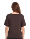 TOP&nbsp;, IN MAGLINA&nbsp;DI COTONE&nbsp;CON VISCOSA ED ELASTAN.