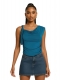TOP&nbsp;, IN MAGLINA&nbsp;DI COTONE&nbsp;CON VISCOSA ED ELASTAN.