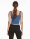 TOP&nbsp;, IN MAGLINA&nbsp;DI COTONE&nbsp;CON VISCOSA ED ELASTAN.