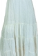 VESTITO LUNGO IN COTONE BEIGE, SPALLINE CON