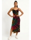 TOP TIE DYE CON TAGLI SULLA SCHIENA E FRANGE SOTTO