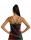 TOP TIE DYE CON TAGLI SULLA SCHIENA E FRANGE SOTTO