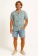CAMICIA&nbsp;IN 100% COTONE BIANCO , MANICA CORTA , CON