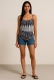 TOP TIE DYE,&nbsp;SPALLINA&nbsp;STRETTA, ARRICCIATURA SUI FI