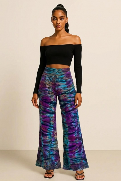 PANTAPALAZZO&nbsp;TIE DYE, DISPONIBILE IN&nbsp; VARI COLORI&nbsp;