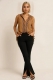 KIMONO LUNGO&nbsp;IN 100% COTONE&nbsp;ORGANICO GREZZO A RETE