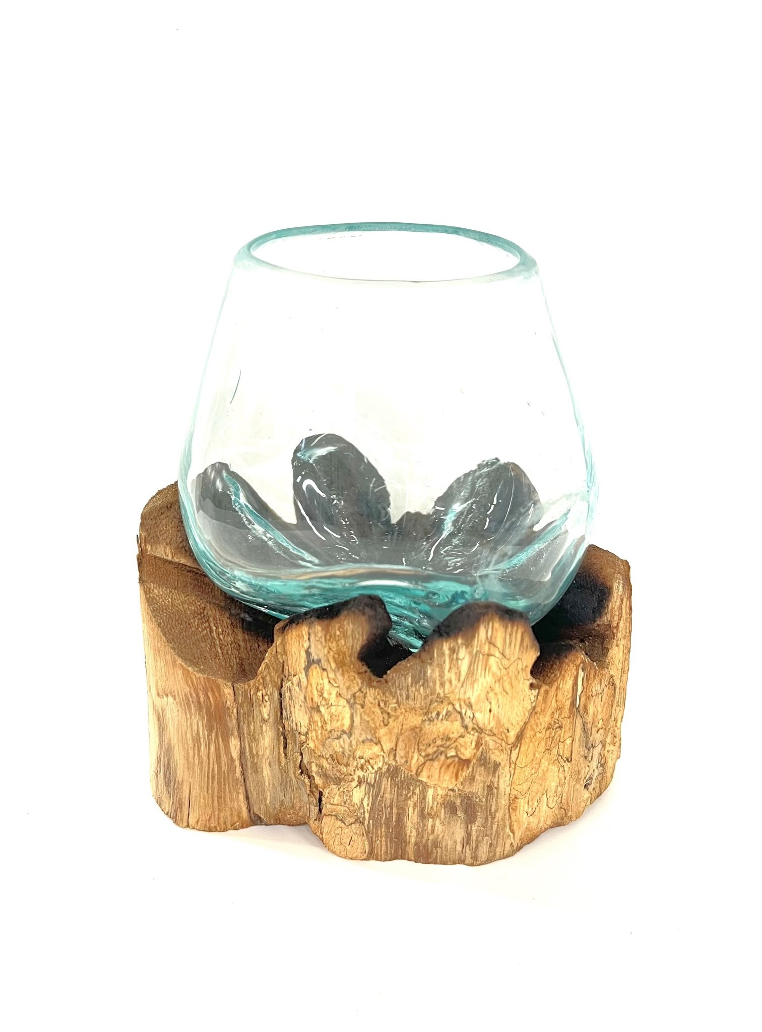 VASO / BOCCIA IN VETRO RICICLATO FORMA GOCCIA , TU VASO / BOCCIA IN VETRO RICICLATO FORMA GOCCIA , TU