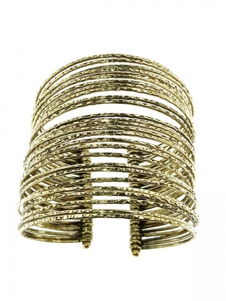 BRACCIALE DA POLSO IN METALLO&nbsp;LAVORATO, ALTEZZA CM
