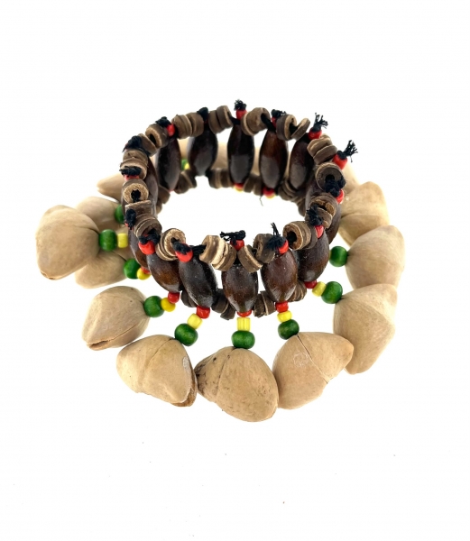 MARACAS IN LEGNO DIPINTO A MANODIMENSIONE 23