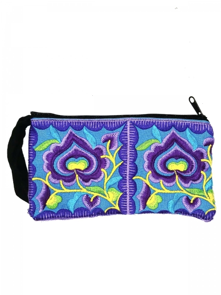 MINI POCHETTE&nbsp;THAILANDESE COMPLETAMENTE RICAMATA C