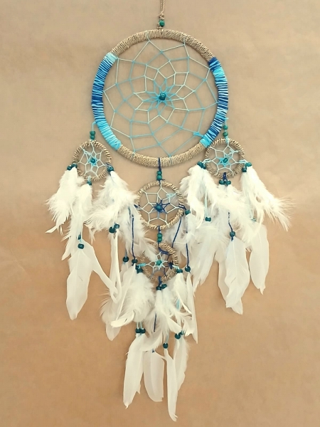 ACCHIAPPASOGNI O DREAMCATCHER INDONESIANO IN CORDA