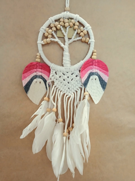 ACCHIAPPASOGNI O DREAMCATCHER INDONESIANO. PERLINE