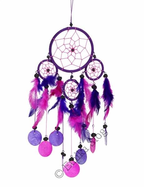 ACCHIAPPASOGNI O DREAMCATCHER INDONESIANO. LEGNO,