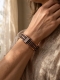 BRACCIALE APERTO IN RAME&nbsp;LISCIO CON LAVORAZIONIbr