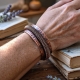 BRACCIALE APERTO IN RAME&nbsp;BUGNATOLARGHEZZA CI