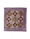 COPRICUSCINO INI COTONE CON RICAMI GEOMETRICI.br