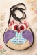 BORSE GUFI E ANIMALI BORSA PICCOLA A TRACOLLA A FORMA DI GUFO IN COTONE - Etnika Slog d.o.o.