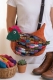 BORSA IN COTONE A TRACOLLA A FORMA DI GALLINA. CHI